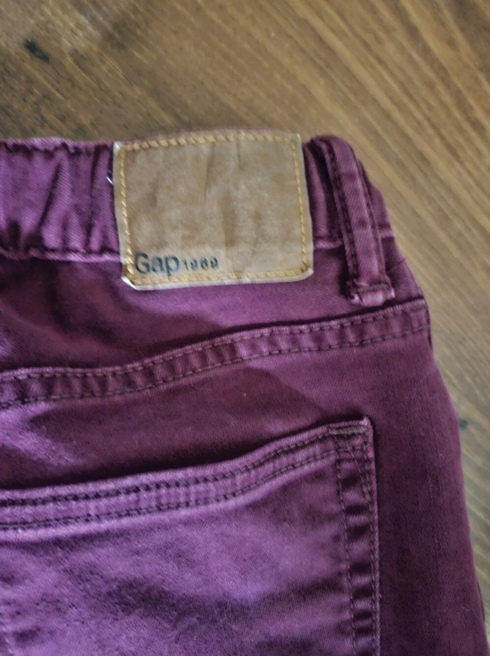 GAP deep burgundy